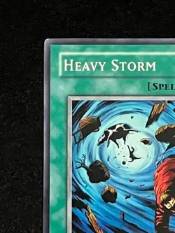 Heavy Storm SD4-EN019 1st Edition YuGiOh Structure Deck: Fury from the Deep - Image 3