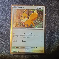 Pokemon Eevee SVP200 Promo Holo Scarlet & Violet Card English - Image 1