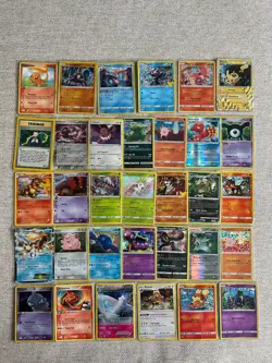 High-End Pokemon 33 Card Lot ALL POOR CONDITION w/ Pikachu Eevee Charmander - Image 1