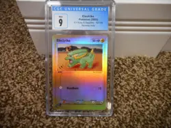 Electrike cgc 9 MINT REVERSE HOLO EX Ruby and Sapphire E-Reader 52/109 psa card - Image 1