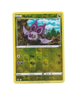 Pokemon TCG Silver Tempest Noibat Reverse Foil # 132/195 Card NM - Image 1