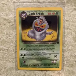 Lot Of 4 1st Ed. ‘90s Pokemon Cards Persian/Dark Arbok/Dark Raticate/Pidgeotto - Image 3