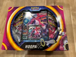 Pokemon TCG: Hoopa V Box - Oversize - Booster Packs X4 +Online - Poke Cards - Image 1
