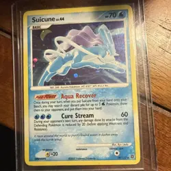 MP Suicune 19/132 Secret Wonders Cracked Ice Holo Rare Card - Image 1