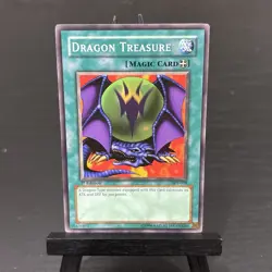 Yu-Gi-Oh TCG Dragon Treasure SDJ-038 1st Edition Regular Common Card LP - Image 1