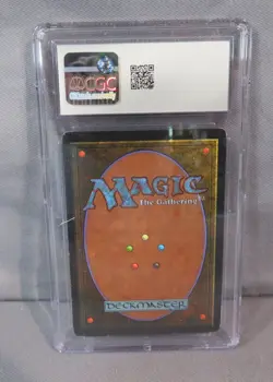 LIGHTNING BOLT Limited Edition BETA Common 1993 MTG Magic Card CGC 7.5 Near Mint - Image 2