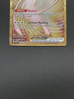 Pokemon TCG Mew ex 205/165 (151 Metal Card) Sv: Scarlet & Violet Double Rare NM - Image 4