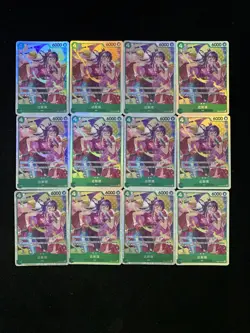 2025 Bandai One Piece Card Game S.Chinese Tashigi #EB03-018 SR Lot*12 LU57 - Image 1