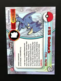 Golduck #55 Topps Chrome Holo TV Animation Card Series 1 - NM - Image 2