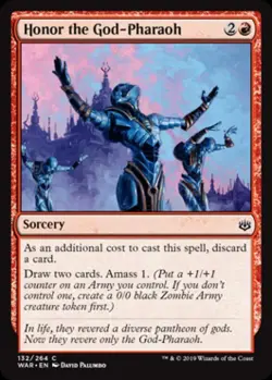 Honor the God-Pharaoh - LP Foil C : War of the Spark - Image 1