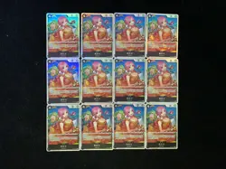 2023 Bandai One Piece Card Game S.Chinese Rebecca #OP05-091 SR Lot*12 LU57 - Image 1