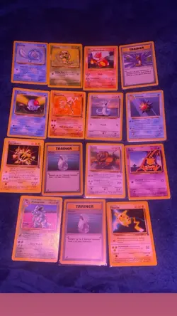 24 pokemon cards lot 1999 rare old vintage promo shadowless pokemon - Image 1