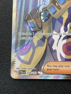 Pokemon Boss's Orders 248/193 Full Art Paldea Evolved SV Holo Card Ultra Rare NM - Image 5