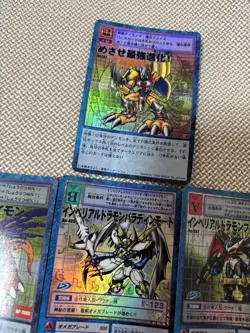 Lot of 21 Japanese TCG CCG Old Digimon Card Holo Digital Monster G56867 - Image 2