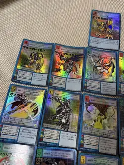 Lot of 21 Japanese TCG CCG Old Digimon Card Holo Digital Monster G56867 - Image 5