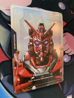 Gundam Card Game: Red Gundam Resource R-013 C+ - Dual Impact - Image 2