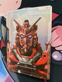 Gundam Card Game: Red Gundam Resource R-013 C+ - Dual Impact - Image 3