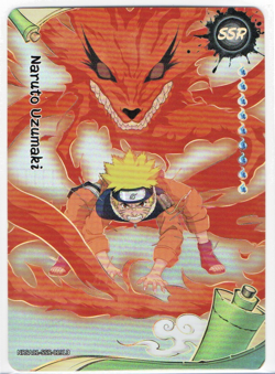 Naruto Uzumaki NRSA01-SSR-019L3 Naruto Kayou Card (ENGLISH) - Image 1