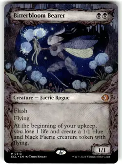 Bitterbloom Bearer (Showcase) Lorwyn Eclipsed Regular NM MTG - Image 1