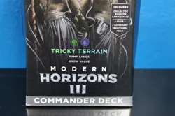 Magic The Gathering Modern Horizons III Tricky Terrain Commander Deck Sealed(Y*) - Image 2