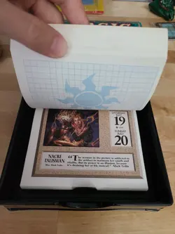 WOTC MTG Magic The Gathering Full Color 365 Days in Dominia 1997 Calendar - Image 5