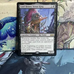 Lord Skitter, Sewer King #0097 Wilds of Eldraine Regular NM - Image 1