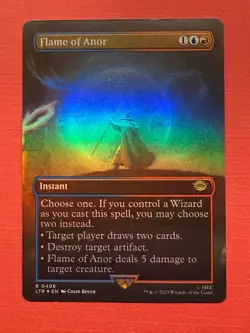 Mtg LTR— Flame of Anor — Foil —NM - Image 1