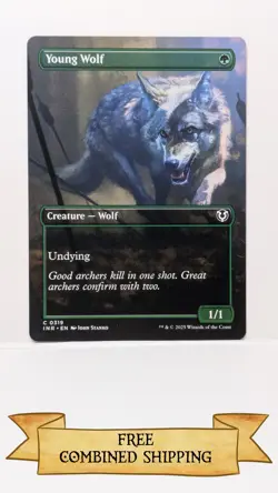Young Wolf (Borderless) Innistrad Remastered Regular - Image 1