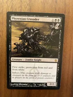 Phyrexian Crusader x1 EX Mirrodin Besieged MTG - Image 1