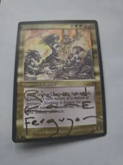 Livonya Silone Artist Proof SIGNED By Richard Kane Ferguson Magic the Gathering - Image 1