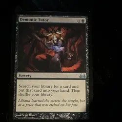 Magic: The Gathering Demonic Tutor Duel Decks Divine vs. Demonic 49/62 - Image 1