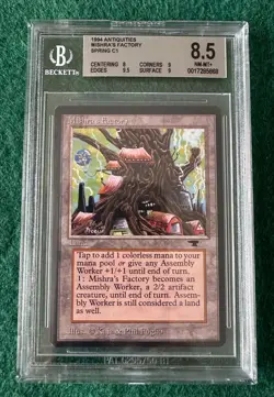 Mishra's Factory Spring - Antiquities - MTG - BGS 8.5. Beauty. - Image 1