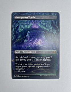 Overgrown Tomb (Borderless) Lorwyn Eclipsed Regular 350 - Image 1