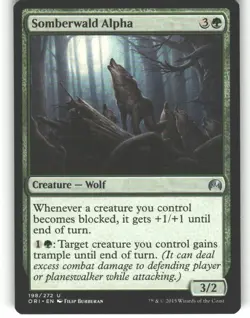 Somberwald Alpha - Magic Origins - MTG - Uncommon - #198 - NM - Image 1