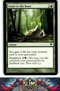 Magic the Gathering MTG Innistrad Gnaw to the Bone #183 Buy 2 Get 1 - Image 1