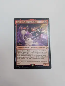 MTG - Cait Sith, Fortune Teller - Commander: Final Fantasy NM/M Condition - Image 1