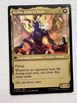 MTG Kefka, Court Mage Final Fantasy Regular Mythic NM - Image 2