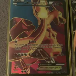 Pokemon TCG Card Lot Charizard EX Charizard V Blastoise EX Holo English 2013 - Image 1