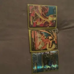 Pokemon TCG Card Lot Charizard EX Charizard V Blastoise EX Holo English 2013 - Image 4