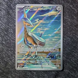 Pokemon Skarmory 209/191 SV08 Rare Holo 2024 110 HP Card English - Image 1