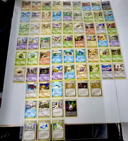 Complete common and uncommon ex sandstorm Ereader set pokemon card lot - Image 1