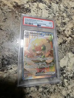 2025 Pokemon Whimsicott ex Special Illustration Rare PSA 9 - Image 1