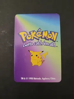 LP 1998 POKEMON PIKACHU CARD KFC MINI NINTENDO #4 - Image 2