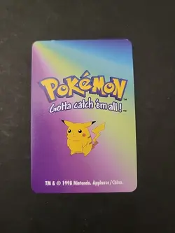 LP 1998 Pokemon Applause Charizard #06 Mini Card KFC Retro - Image 2