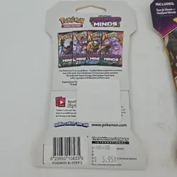 Pokemon TCG Unified Minds Sleeved Booster Pack (x2) - Image 3