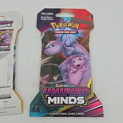 Pokemon TCG Unified Minds Sleeved Booster Pack (x2) - Image 4