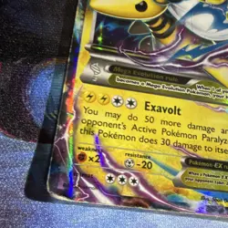 Pokemon TCG M Ampharos EX XY Ancient Origins 28/98 Ultra Rare Holo 220 HP - Image 5