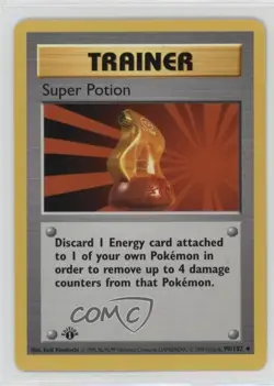 Super Potion Shadowless 1st Ed. Pokemon Base Set #90 1999 - Image 1