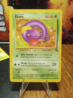1999 Pokemon Fossil Ekans #46 - Image 1