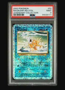 PSA 9 Pokemon TCG Magikarp Legendary Collection 52/110 Reverse Holo - Image 1